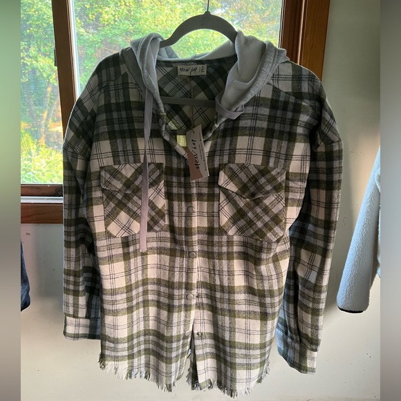 Flannel Shacket - Picture 1 of 2
